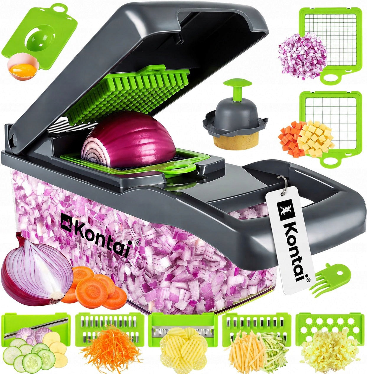 Slicer Vegetable and Fruit Slicer Multifunctional Grater Incisor 13in1