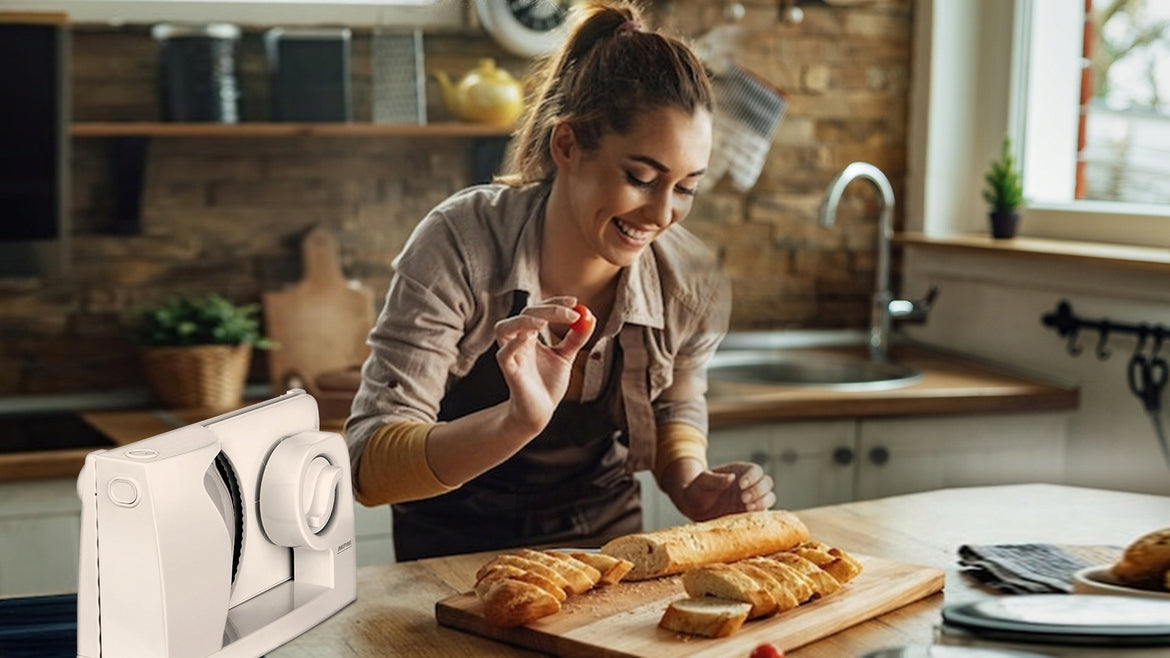 Slicer for bread cheese cold cuts MKR-05 strong 150W Manufacturer code 5903151033444