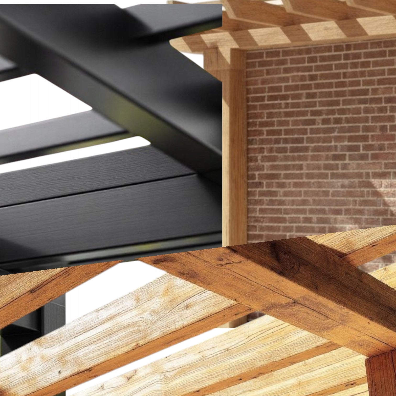 Sliding sail 3x3 system 3 links waterproof pergola terrace Product weight with unit packaging 2.5 kg