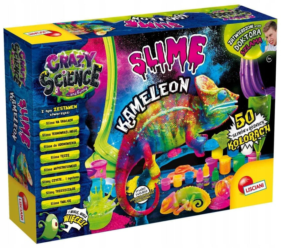 Slime Chameleon Crazy Science
