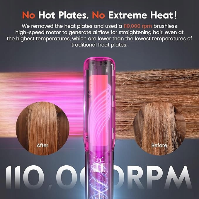 Slopehill 1300W Air Straightener 2in1 Ion Dryer and Straightener Brand no brand