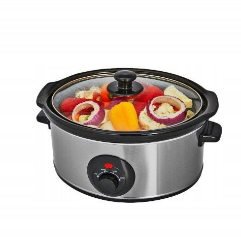 Slow Cooker 200W 3,5l Ceramic Bowl Black 3 Modes Packaging status original