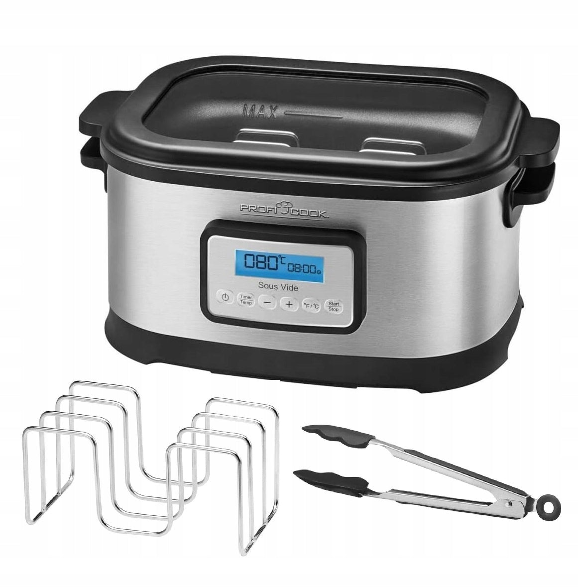 Slow Cooker 8,5L Precious Steel 18/8 Proficook SV112