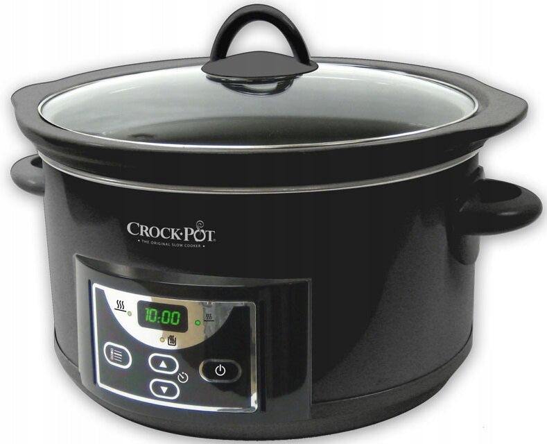 Slow Cooker CROCKPOT SCCPRC507B-050 Black Dominant color black