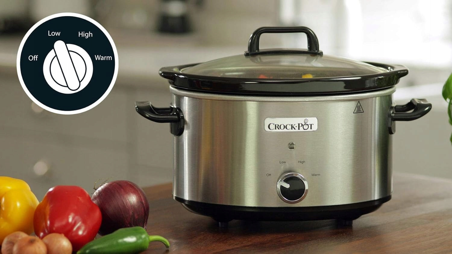 Slow Cooker Crock-Pot CSC025X 3,5 L stainless steel Brand Crock-Pot