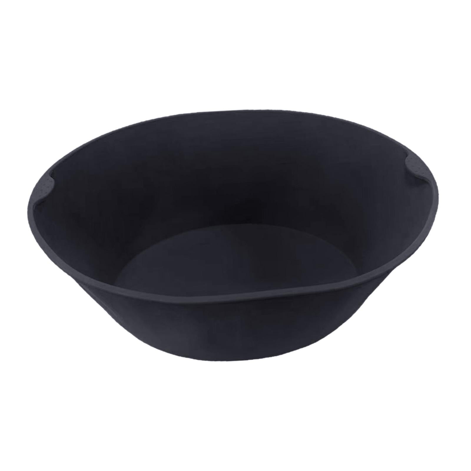 Slow Cooker Liner Leakproof Heat Resistant Silicone Kitchen Black Brand no brand