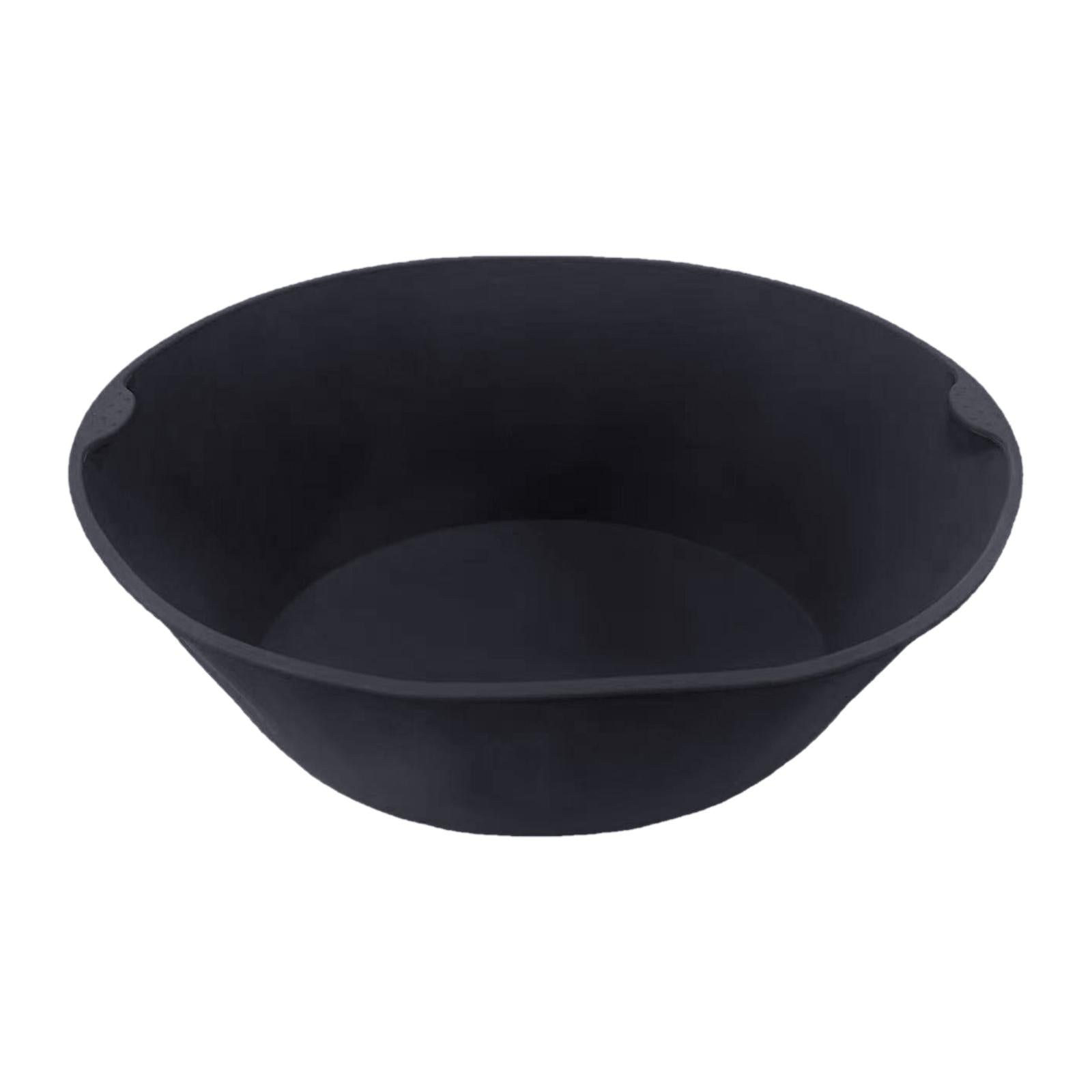 Slow Cooker Liner Leakproof Heat Resistant Silicone Kitchen Black