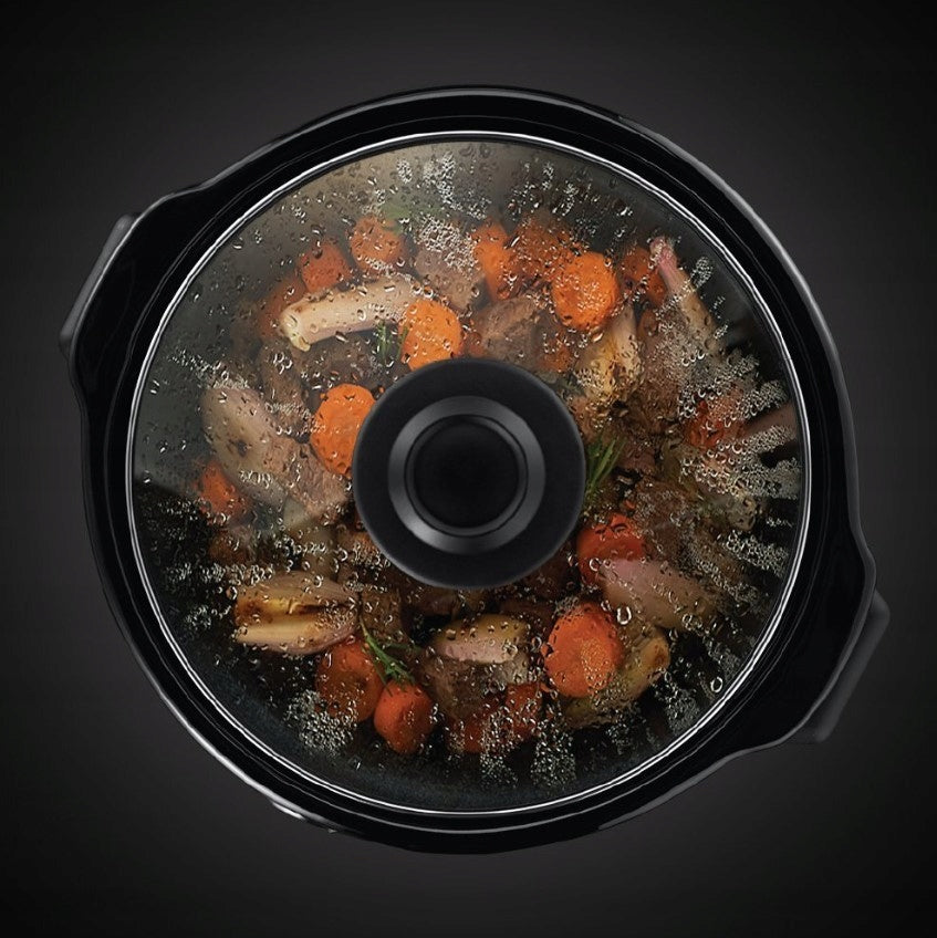 Slow Cooker Russell Hobbs 24180-56 3,5 l 200 W Black Coating with Matte Board Dominant color black