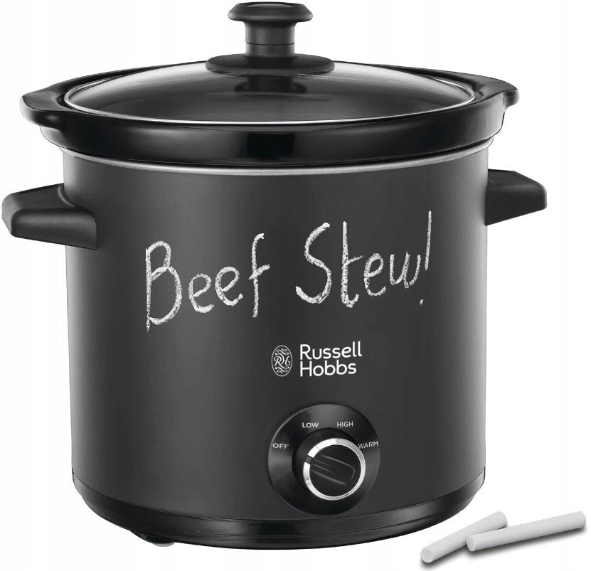 Slow Cooker Russell Hobbs 24180-56 3,5 l 200 W Black Coating with Matte Board