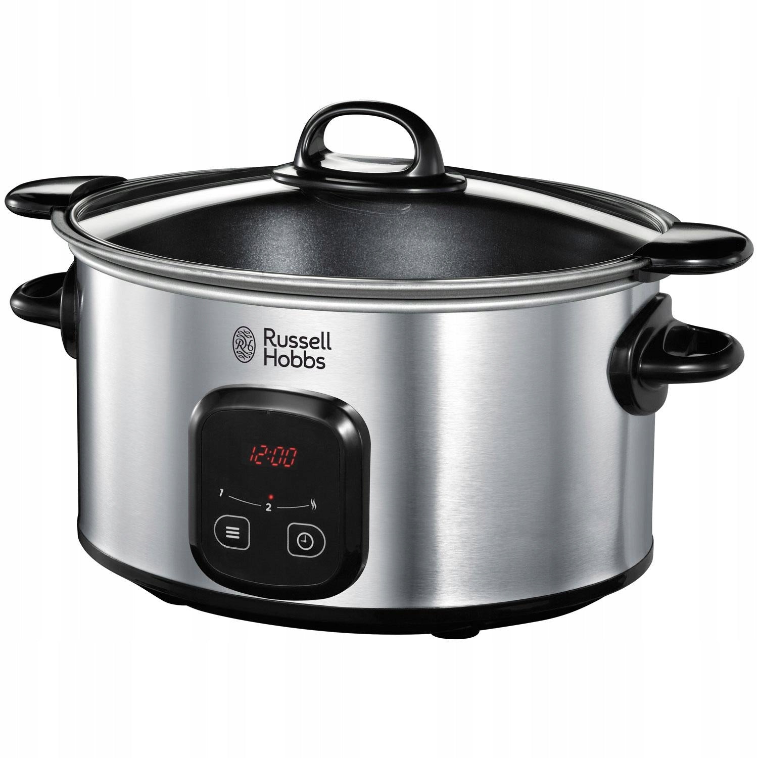 Slow Cooker Russell Hobbs MaxiCook 6 l silver/grey 200 W