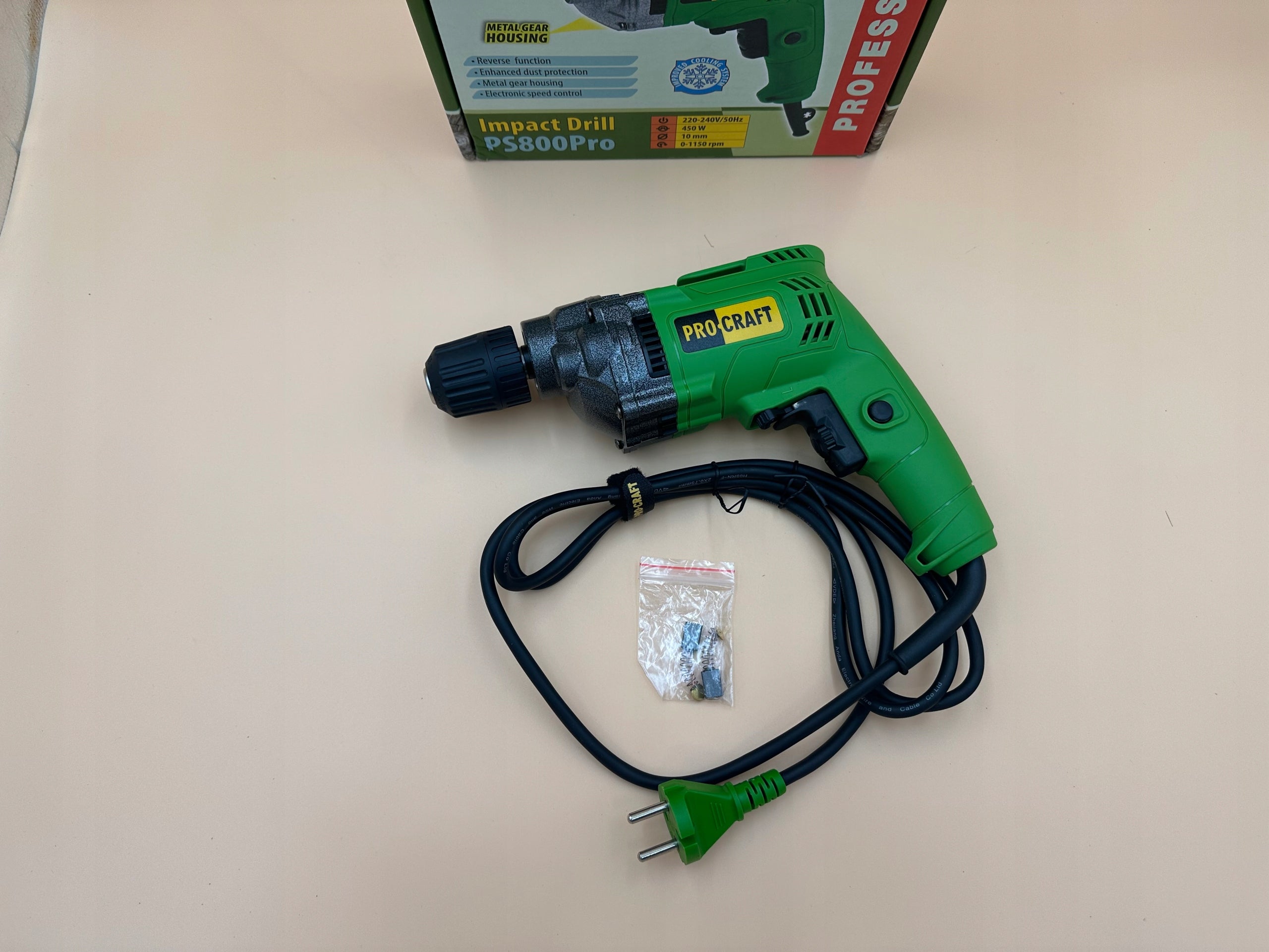 Slow Drilling Machine Procraft PS800 Pro Impact-Free 450W