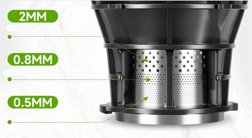 Slow Juice Juicer SJ-059A Large Feeder 350W Packaging status original