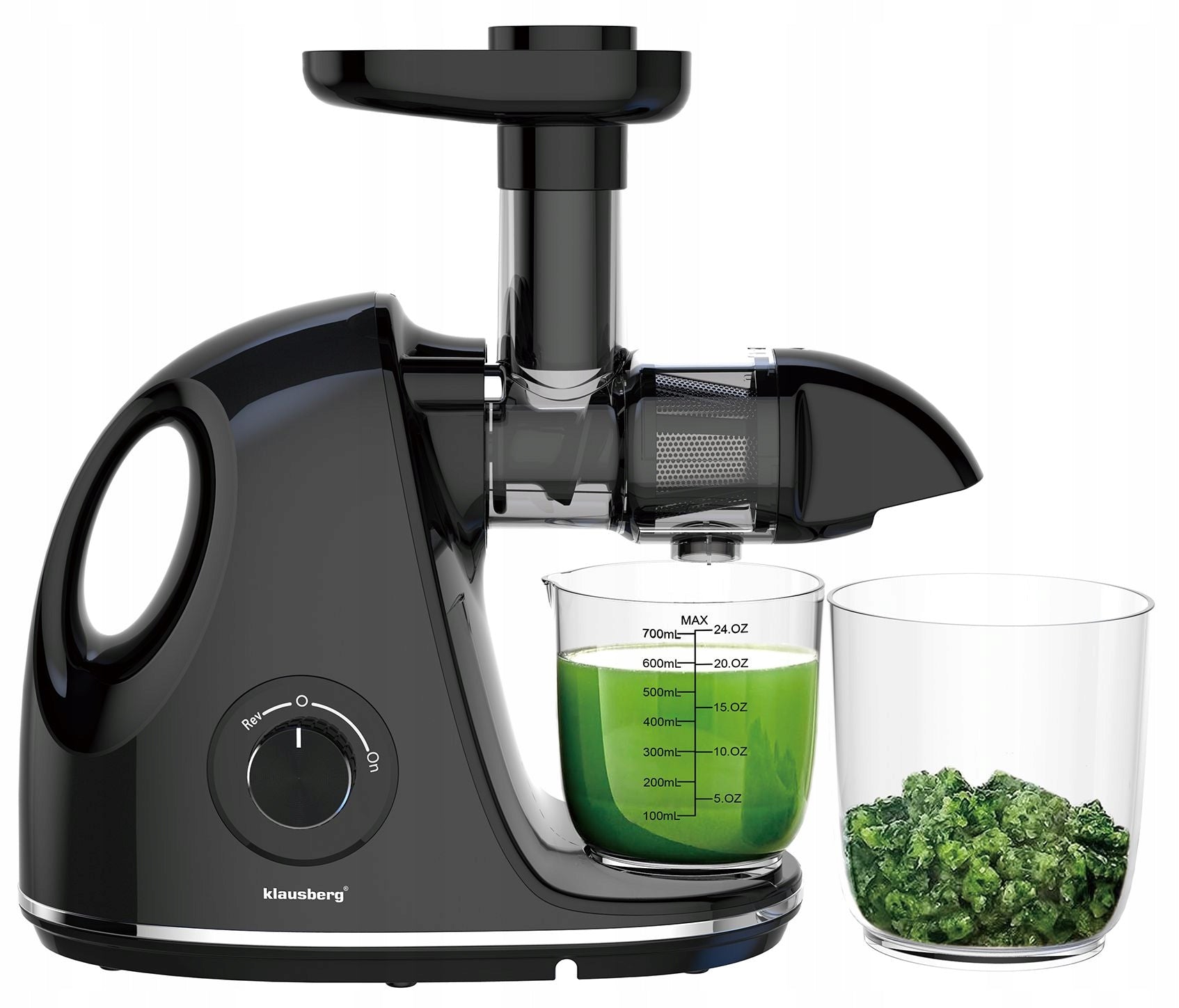 Slow Juicer 150W Fruit Vegetable Juice COLD PRESS KLAUSBERG 7861