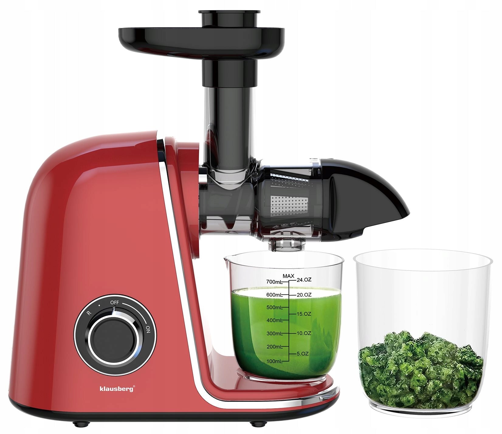 Slow Juicer 150W Fruit Vegetable Juice COLD PRESS KLAUSBERG 7870