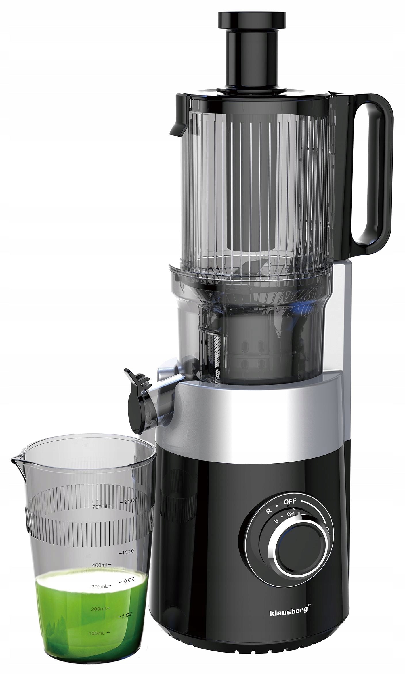 Slow Juicer 180W Fruit Vegetable Juice COLD PRESS KLAUSBERG 7871 Manufacturer code KB-7871