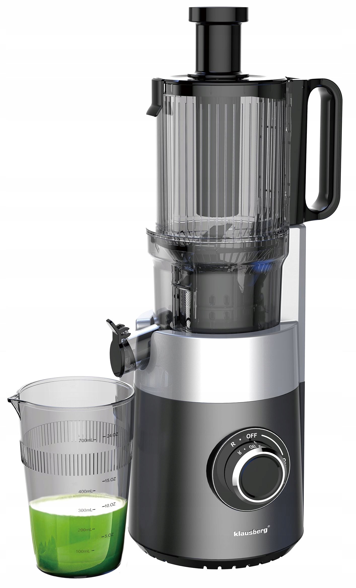 Slow Juicer 180W Fruit Vegetable Juice COLD PRESS KLAUSBERG 7881 Brand Klausberg