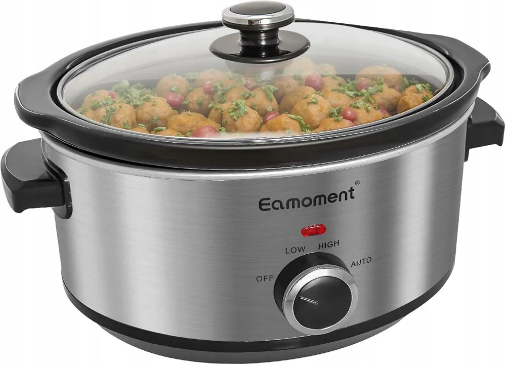 Slow cooker 200 W with 3 heating settings and power indicator 3,5 l