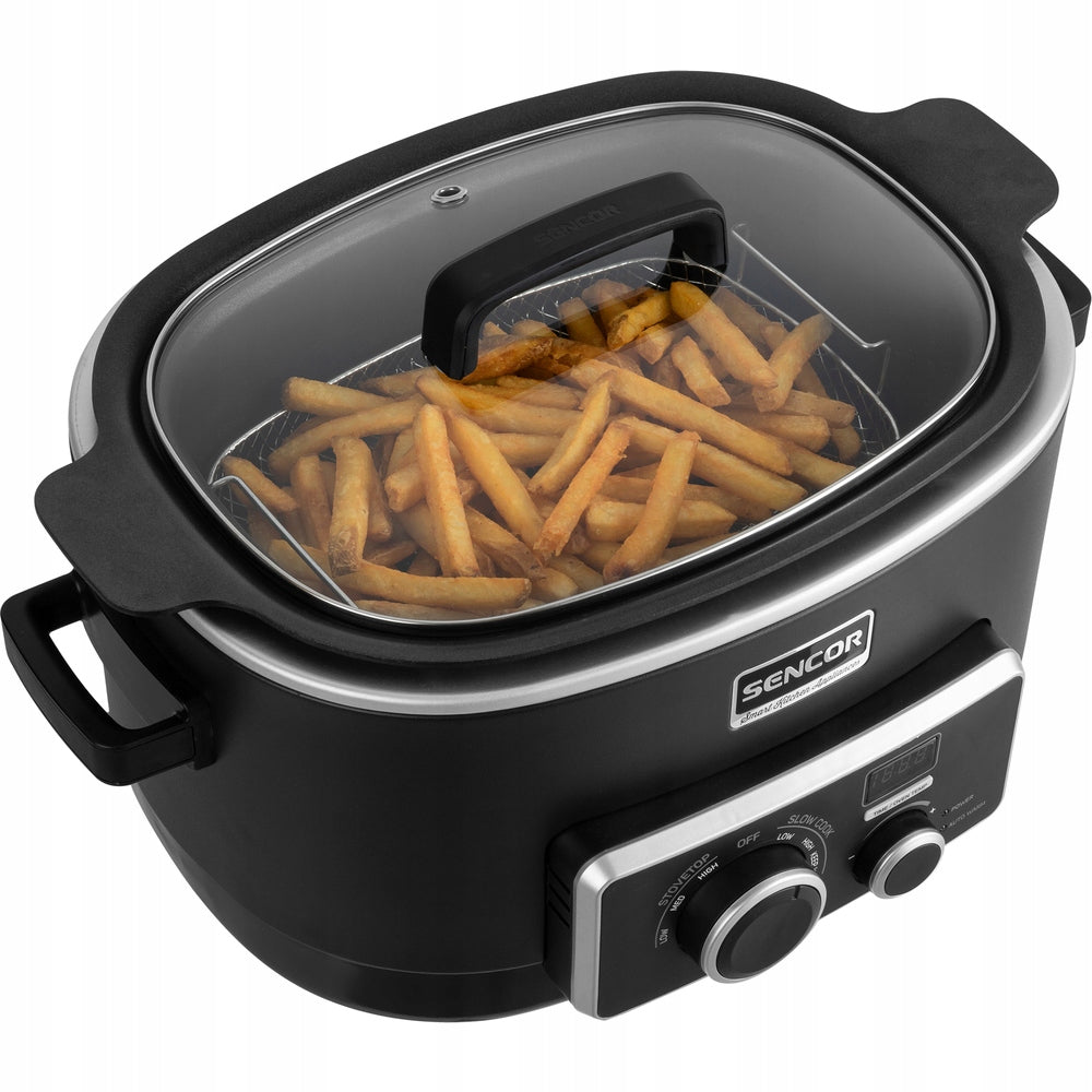Slow cooker 5,5L multifunctional SPR 6100BK Sencor Brand Sencor