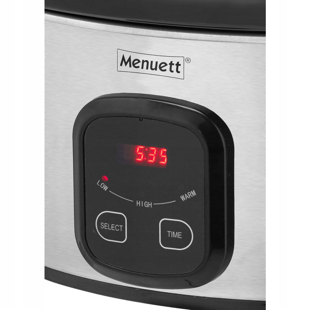 Slow cooker 6 l 200 W - Saving time, simplicity and taste Communications kitchen timer
