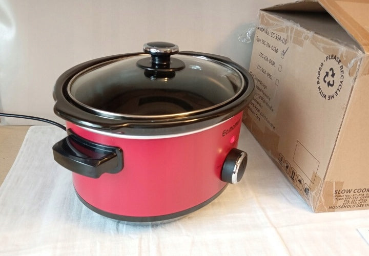 Slow cooker EAMOMENT SC-35A-OS 3,5l capacity Red. 200W. Dishwasher safe Brand no brand