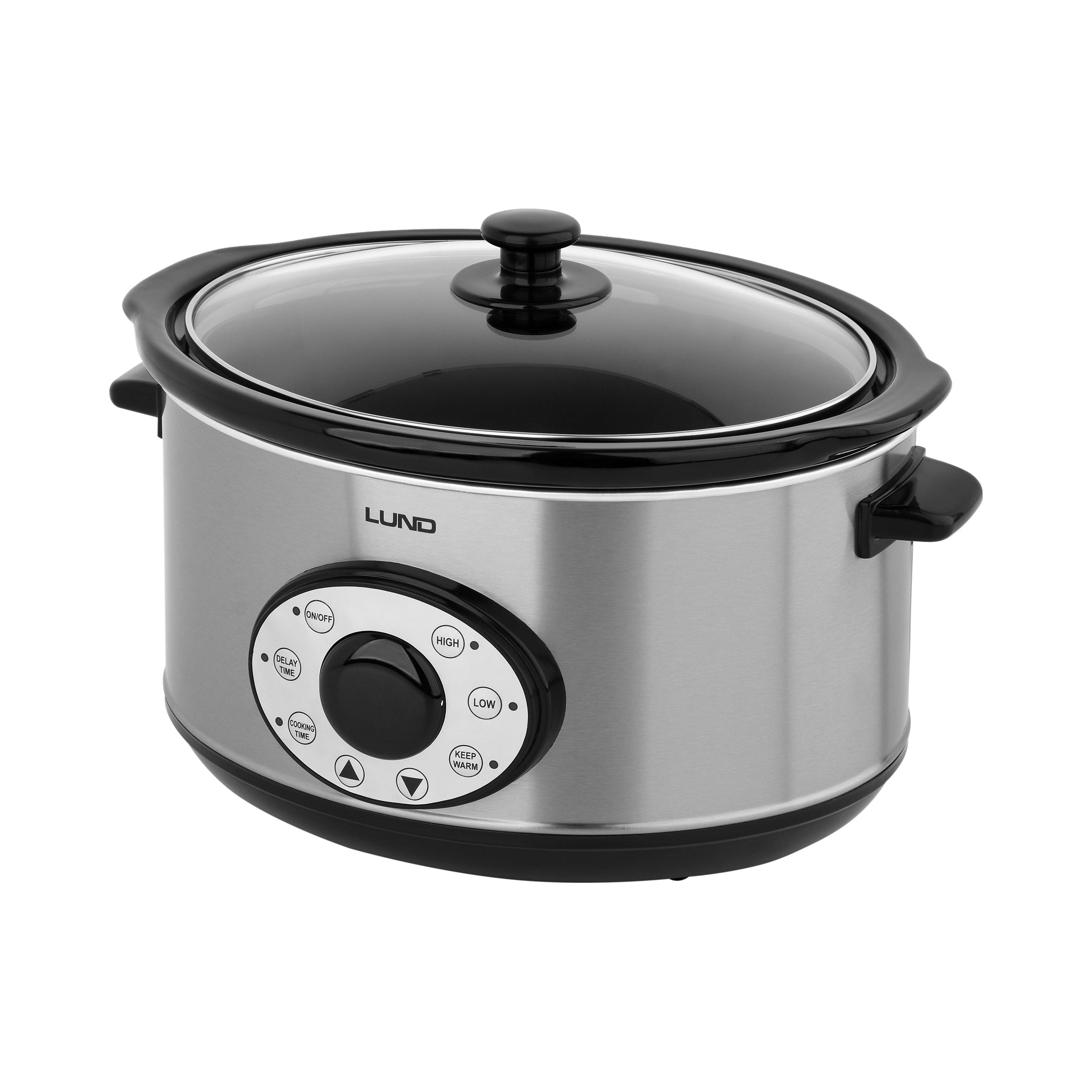 Slow cooker Lund 67660 4,5 l silver/grey 280 W