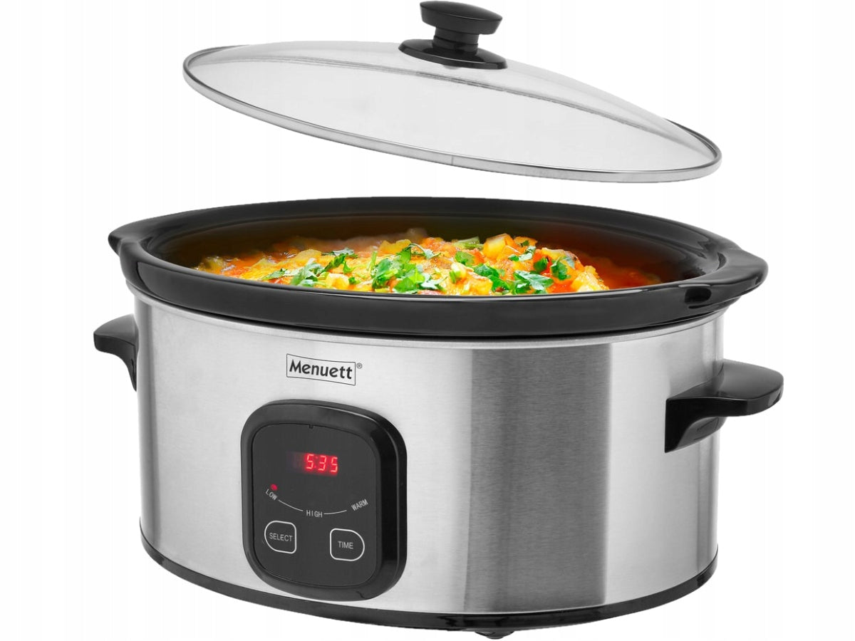 Slow cooker TAS 6856 6 l silver/grey 200 W