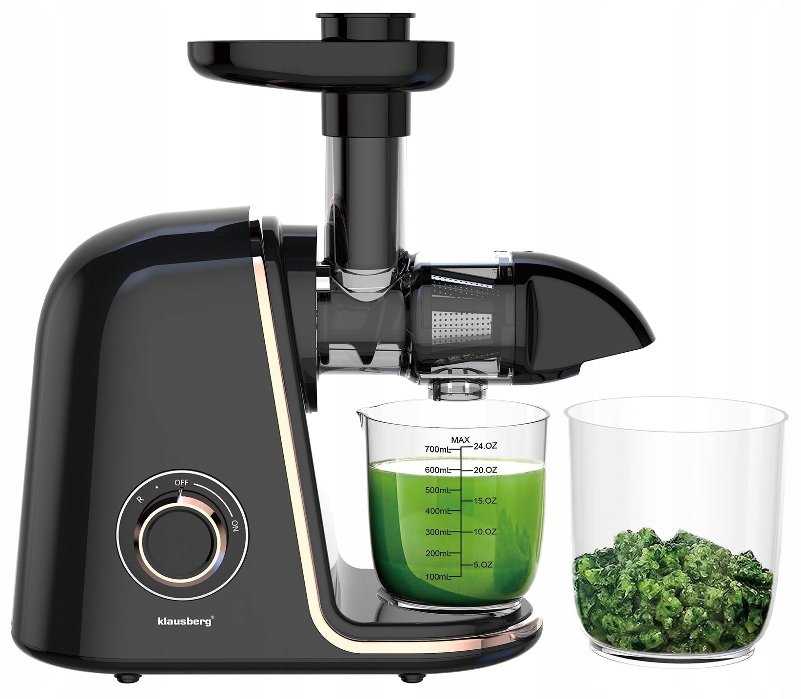 Slow juicer 150W Fruit vegetable juice COLD PRESS KLAUSBERG 7867