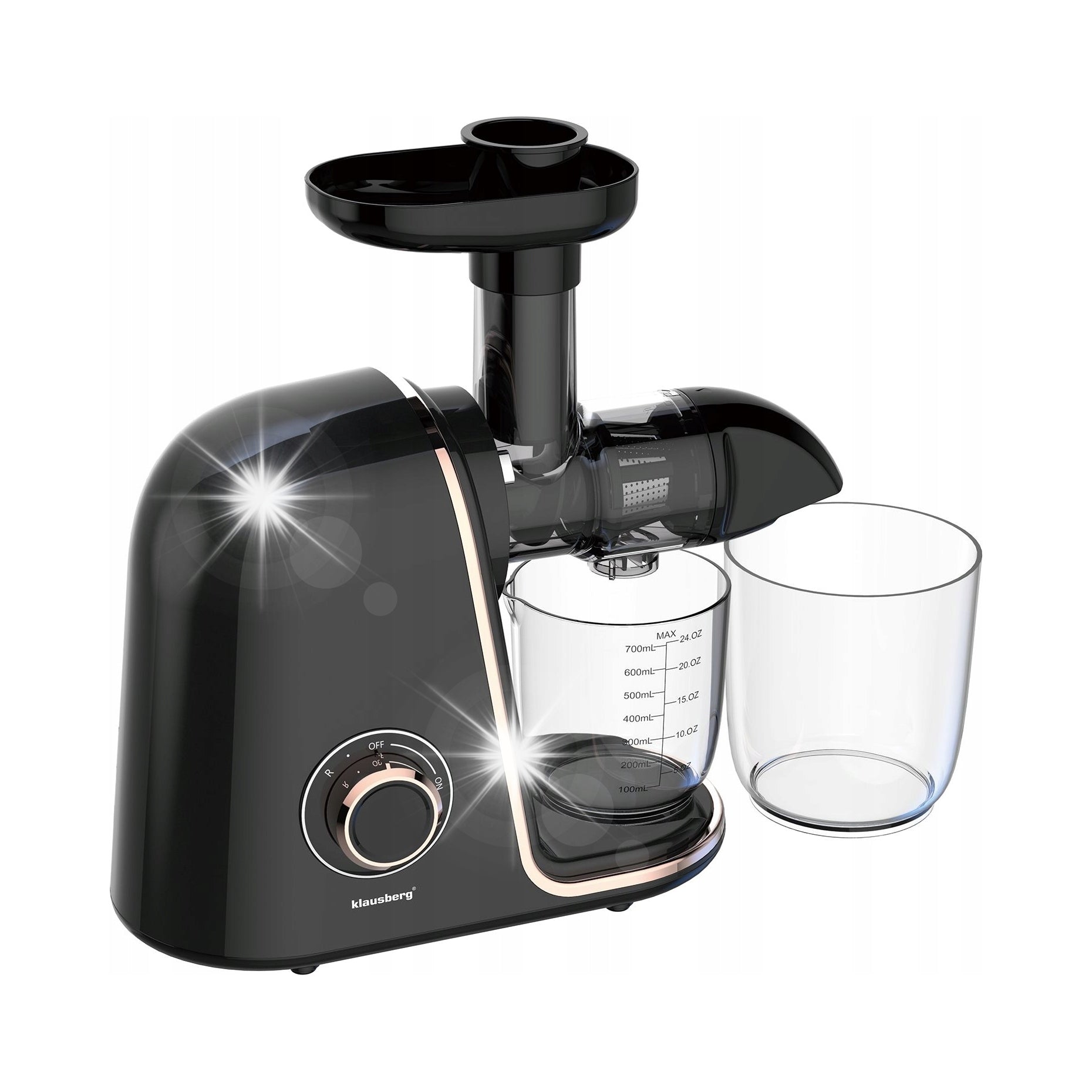 Slow juicer 150W for fruit and vegetables KLAUSBERG KB-7867