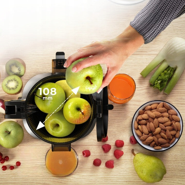 Slow juicer Balter Vitalmaxx ES-02 250W black vertical Power rating 250 W