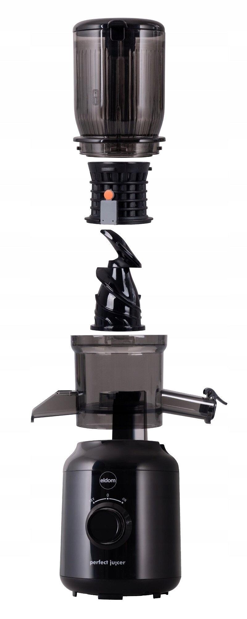 Slow juicer ELDOM Perfect PJ350 Dominant color black