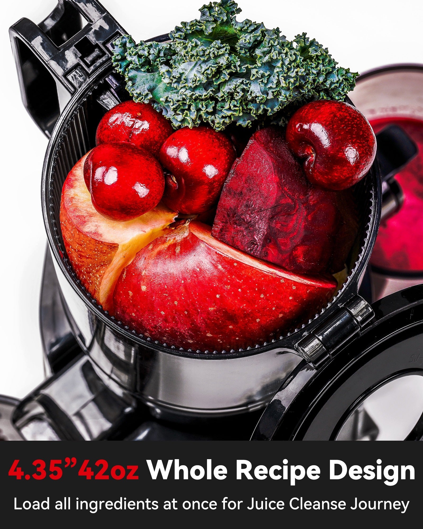 Slow juicer oil press Azmsary SJ51-Black 200 W Manufacturer code SJ51-Black