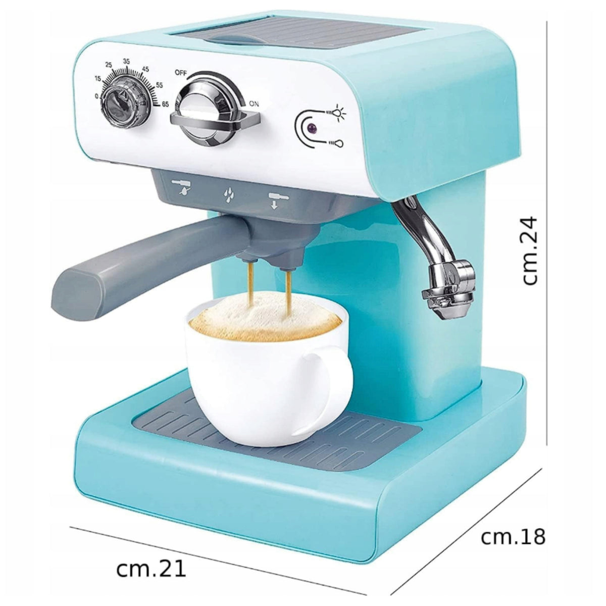 Small Barista Coffee Maker for Kids Realistic Water Flow Set Manufacturer code 6063033649