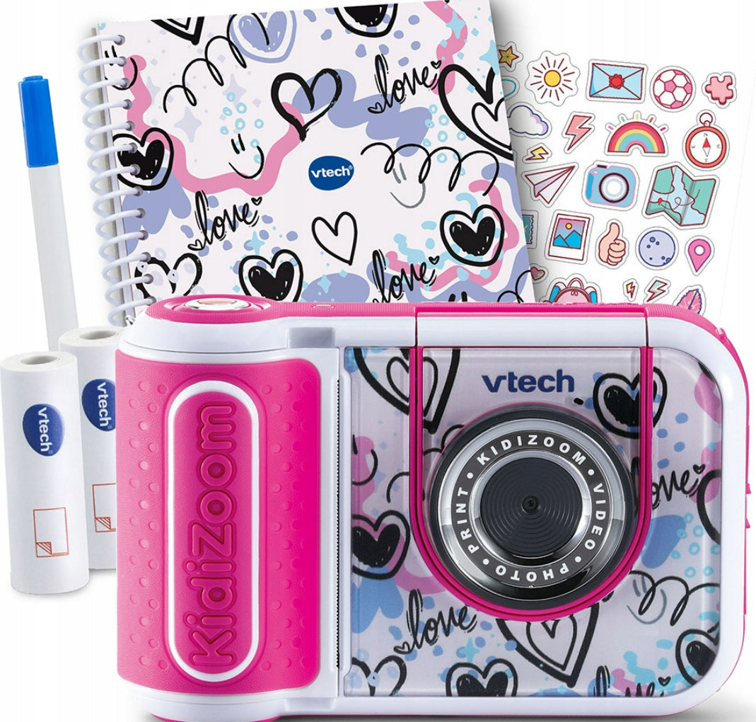 Small Camera for Kids VTech Kidizoom Print Cam Package Pink Limited