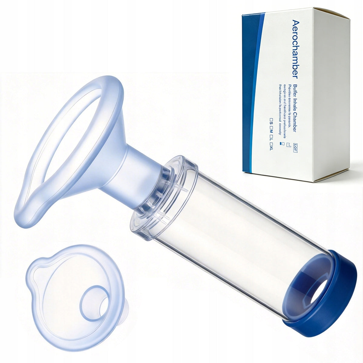 Small Dog and Cat Inhaler – with silicone masks in 2 sizes