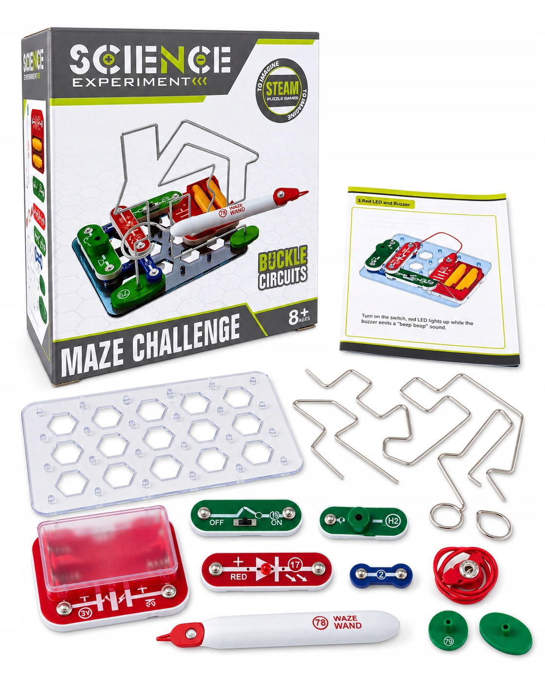 Small Electrician Science Kit Electrical Circuits DIY Labyrinth Game Labyrinth Manufacturer code Kol1