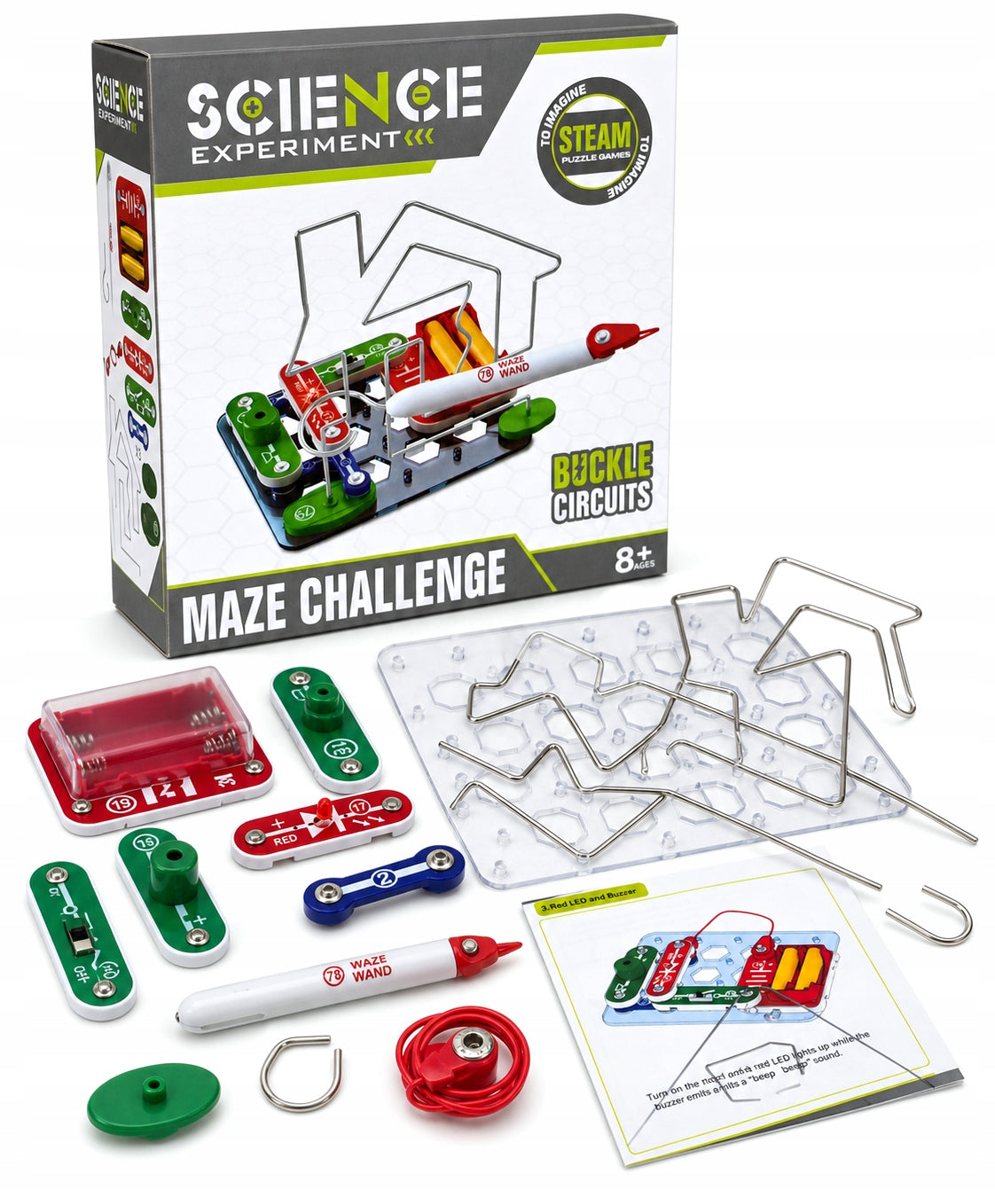 Small Electrician Science Kit Electrical Circuits DIY Labyrinth Game Labyrinth