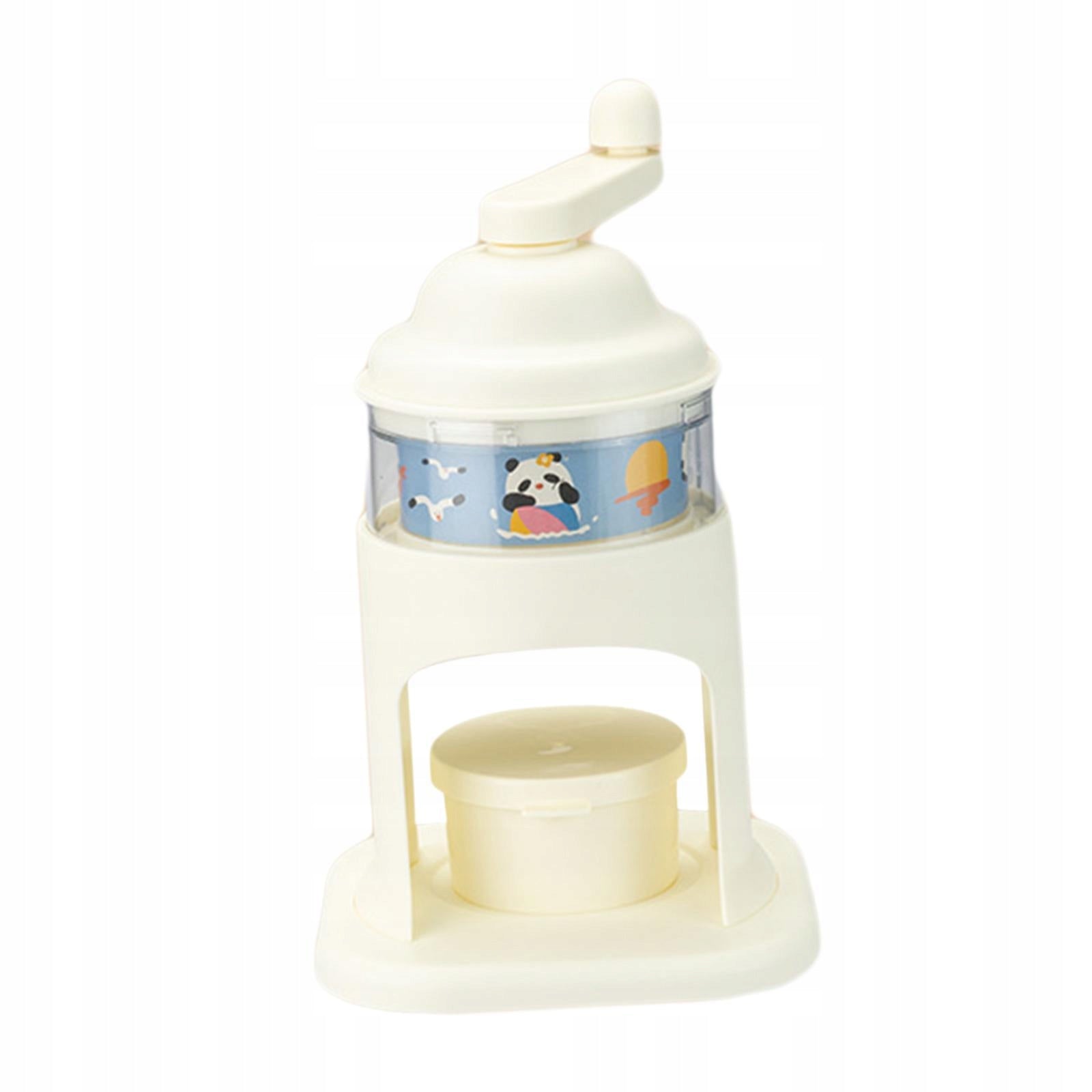 Small Ice Crusher Sturdy Convenient Multipurpose Home Shaved Ice Machine A Dominant color other