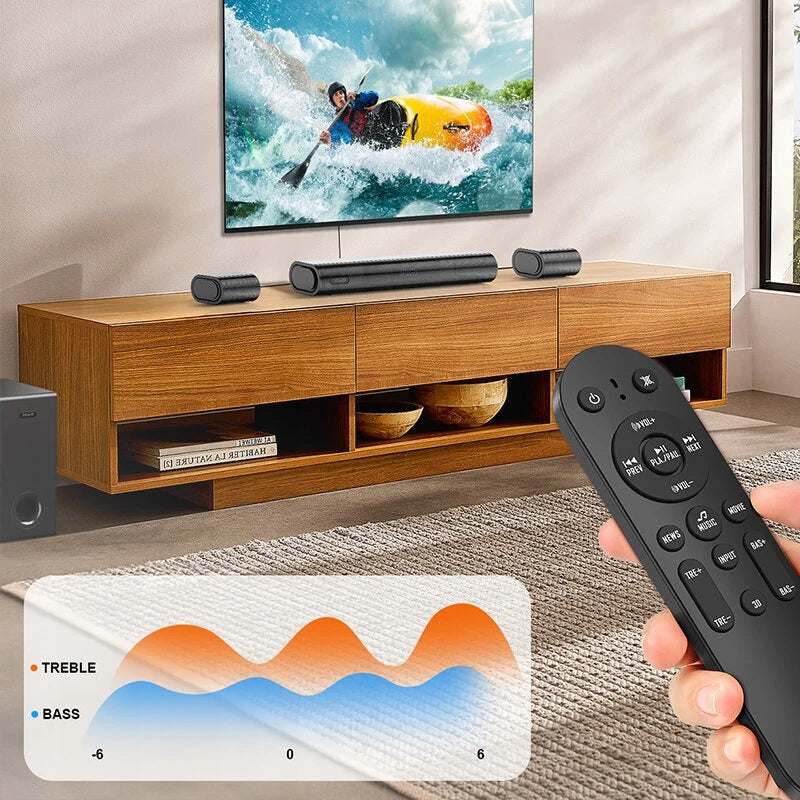 Small Powerful Soundbar Dolby Atmos Cinema 300W Bluetooth Manufacturer code HiwillA41