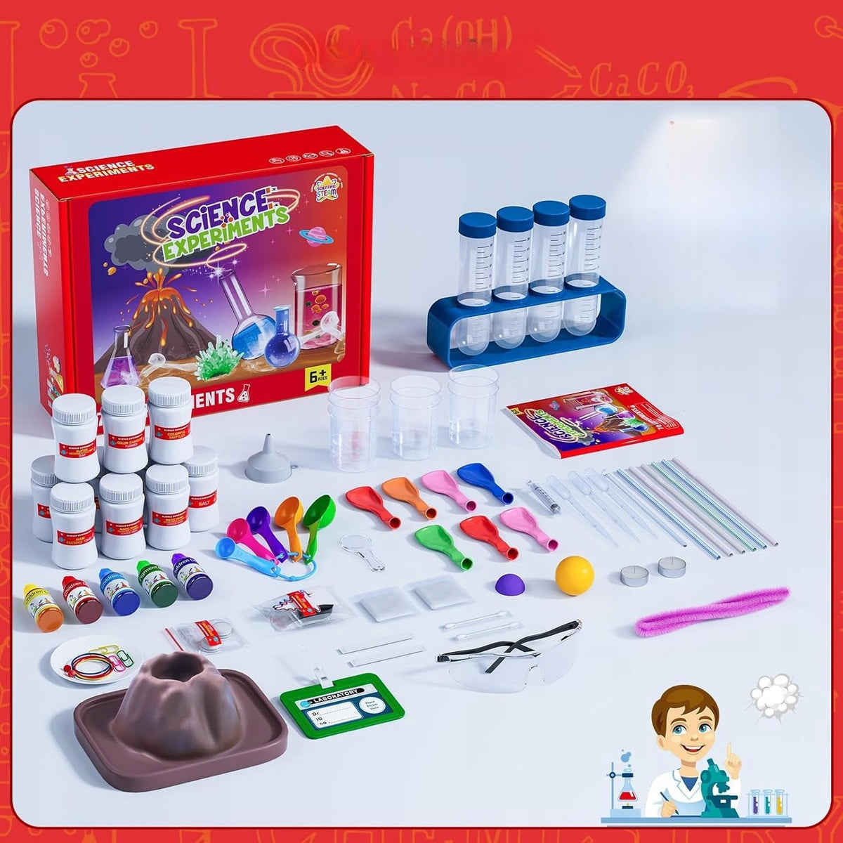 Small Scientist STEM Laboratory Kit Chemical Experiments Children Brand no brand