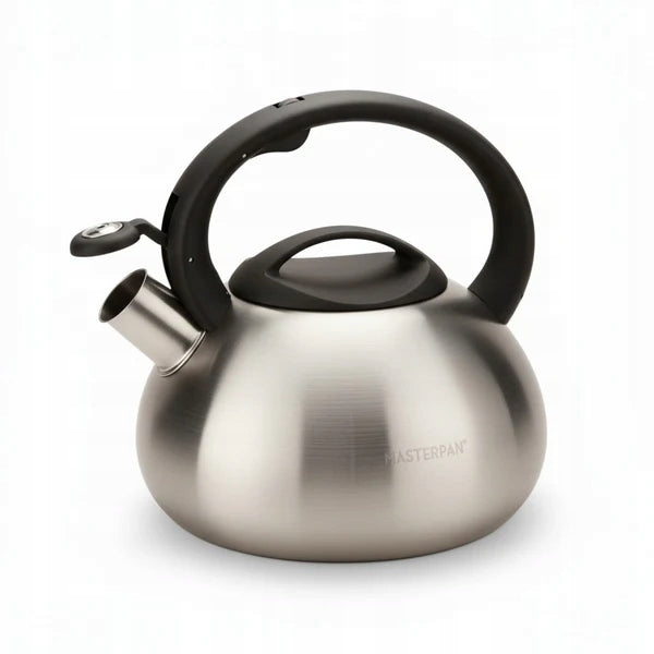 Small Traditional Kettle with Whistle Stainless Steel 2L for Induction Gas