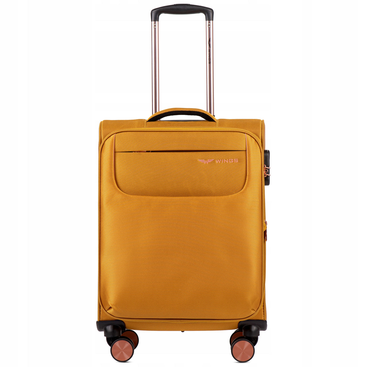 Small cabin carry-on suitcase for aircraft 4 wheels combination lock WINGS Packaging status original