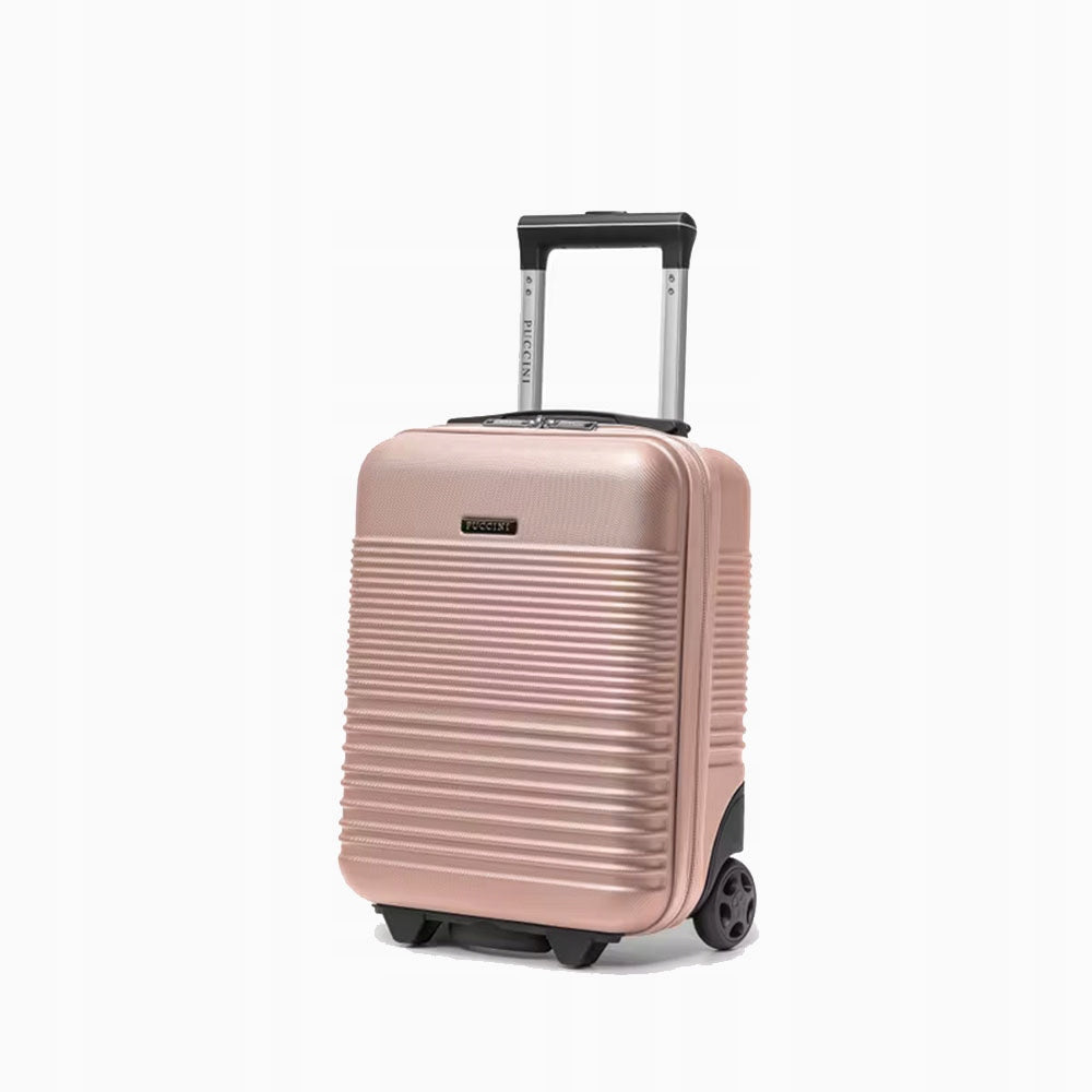 Small cabin suitcase PUCCINI ANTALYA ABS028D 3C Pink Brand PUCCINI