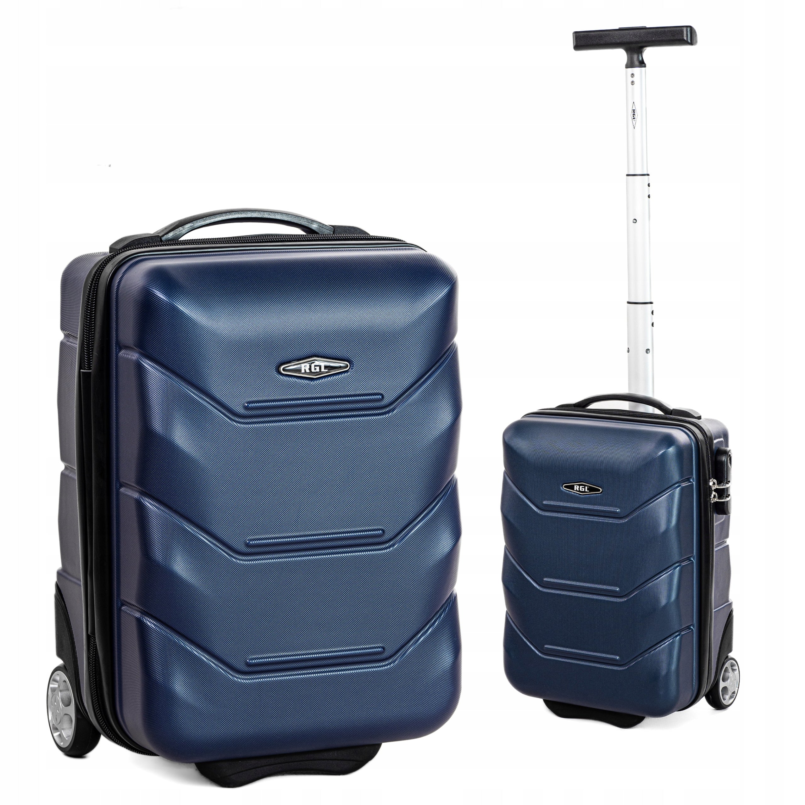 Small cabin suitcase travel carry-on luggage WIZZAIR, RYANAIR Height 40 cm