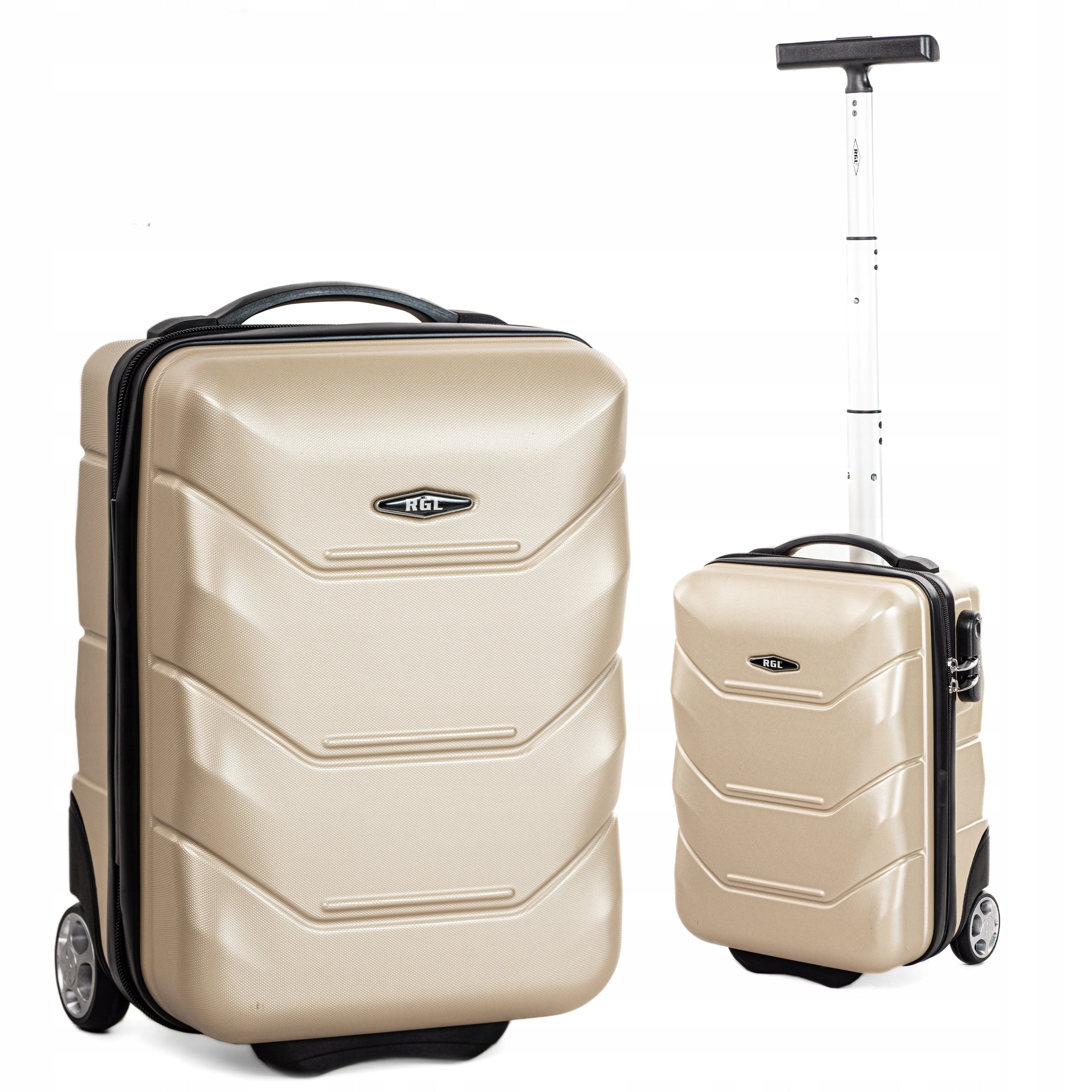 Small cabin suitcase travel carry-on luggage WIZZAIR, RYANAIR Kind hard