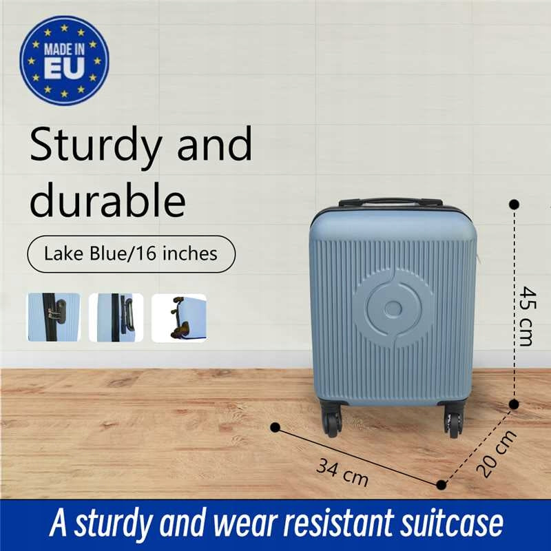 Small carry-on suitcase, 45 x 30 x 20 cm, ABS. Please indicate colour. Model A-A16