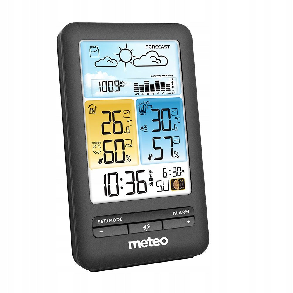 Small, elegant weather station with DCF METEO SP98 Color other