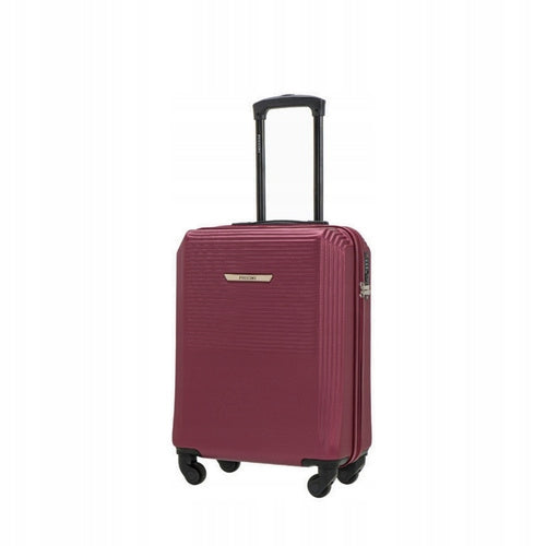 Small suitcase PUCCINI SAN DIEGO ABS025C 3B Burgundy
