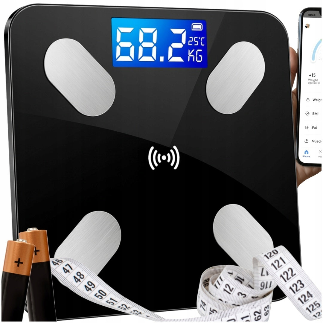 Smart Bluetooth Bathroom Scale Analytical Electronic BMI Packaging status original