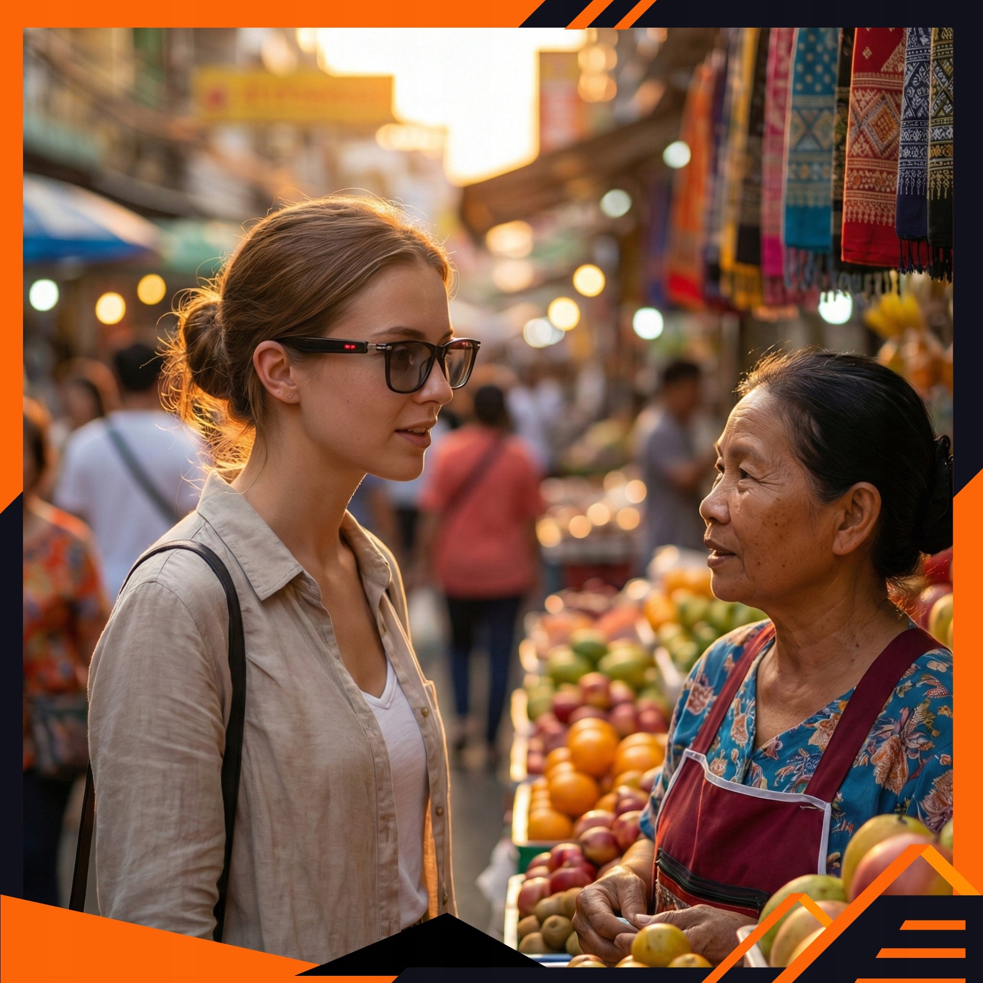 Smart Glasses AI Smart Glasses Photochromic Language Translation Live Packaging status original