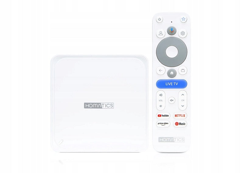 Smart Homatics Box Lite 4K V2 Google TV WiFi 32GB Flash + 2GB RAM